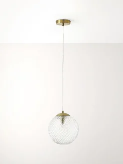 Lampada Piccola A Sospensione In Vetro Lorna