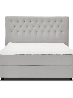 Letto Boxspring Premium In Velluto Phoebe