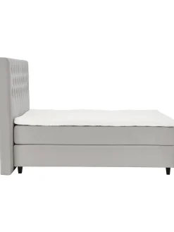 Letto Boxspring Premium In Velluto Phoebe