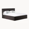 Letto Imbottito Con Contenitore Feather