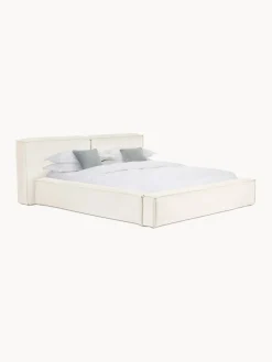 Letto Imbottito Con Contenitore Lennon