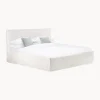 Letto Imbottito Con Contenitore Feather
