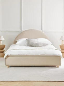 Letto Imbottito Con Contenitore Ebba