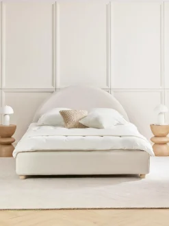 Letto Imbottito Con Contenitore Ebba