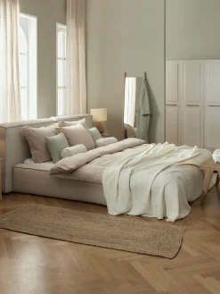 Letto Imbottito Con Contenitore Lennon