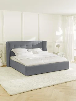 Letto Imbottito Con Contenitore Star