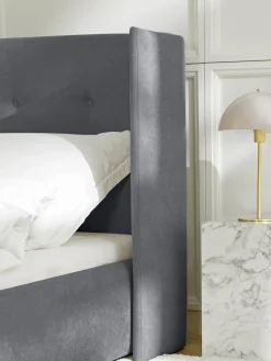 Letto Imbottito Con Contenitore Star