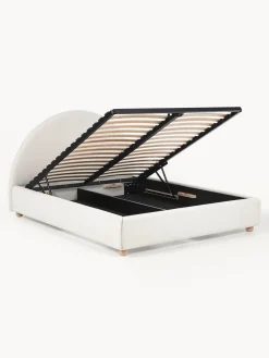 Letto Imbottito Con Contenitore Ebba