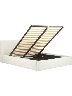 Letto Imbottito Con Contenitore Cloud