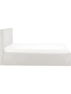 Letto Imbottito Con Contenitore Feather