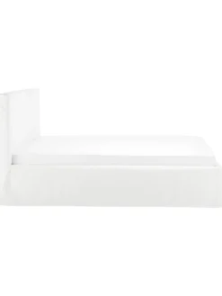 Letto Imbottito Con Contenitore Feather