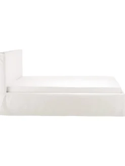 Letto Imbottito Con Contenitore Feather