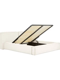 Letto Imbottito Con Contenitore Lennon