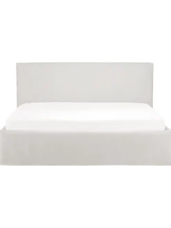 Letto Imbottito Con Contenitore Feather