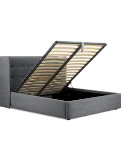 Letto Imbottito Con Contenitore Star