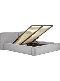 Letto Imbottito Con Contenitore Lennon