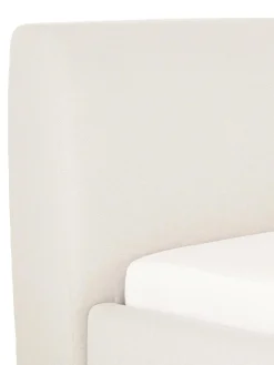 Letto Imbottito Con Contenitore Cloud