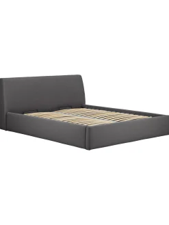 Letto Imbottito Con Contenitore Cloud