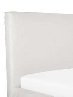 Letto Imbottito Con Contenitore Feather