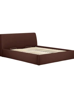 Letto Imbottito Con Contenitore Cloud