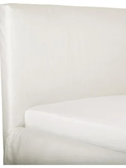 Letto Imbottito Con Contenitore Feather