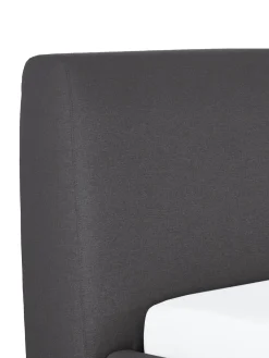 Letto Imbottito Con Contenitore Cloud