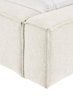 Letto Imbottito Con Contenitore Lennon