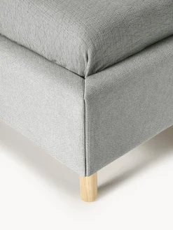 Letto Imbottito Con Testiera Ondulata Romy