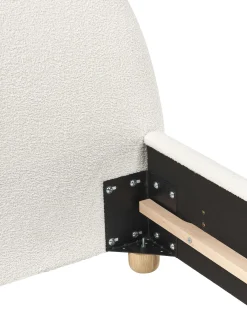 Letto Imbottito In Boucle Ebba