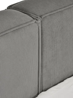 Letto Imbottito In Velluto A Coste Lennon