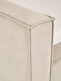 Letto Imbottito In Velluto A Coste Con Contenitore Lennon