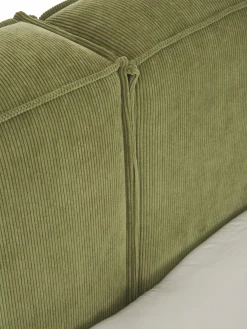 Letto Imbottito In Velluto A Coste Lennon