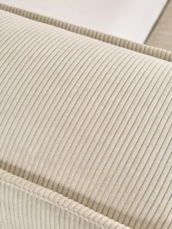 Letto Imbottito In Velluto A Coste Con Contenitore Lennon