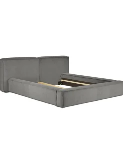 Letto Imbottito In Velluto A Coste Lennon