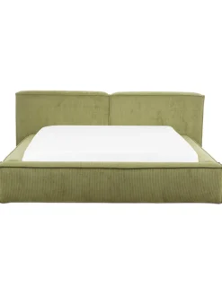 Letto Imbottito In Velluto A Coste Lennon