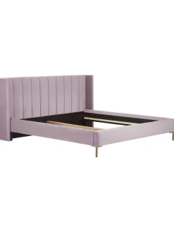 Letto Imbottito In Velluto Dusk