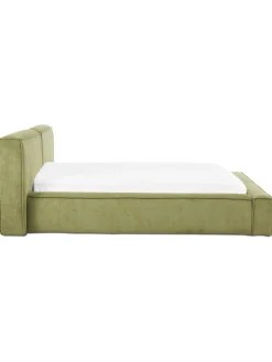 Letto Imbottito In Velluto A Coste Lennon