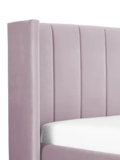 Letto Imbottito In Velluto Dusk