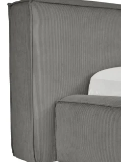 Letto Imbottito In Velluto A Coste Lennon