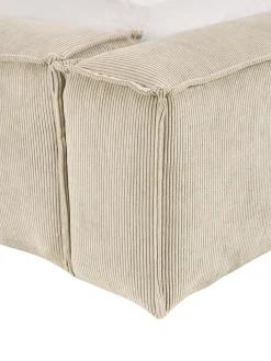 Letto Imbottito In Velluto A Coste Con Contenitore Lennon