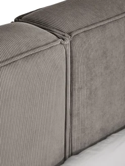 Letto Imbottito In Velluto A Coste Con Contenitore Lennon