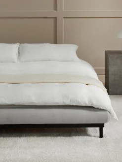 Letto Imbottito Senza Testiera Meya