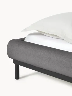 Letto Imbottito Senza Testiera Meya