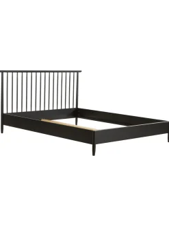 Letto In Legno Di Pino Massiccio Con Testiera Windsor