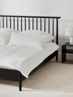 Letto In Legno Di Pino Massiccio Con Testiera Windsor