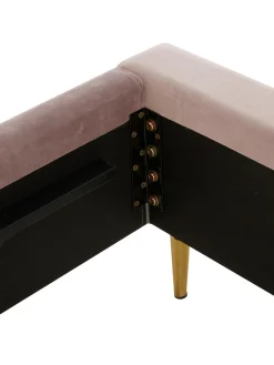 Letto Matrimoniale Imbottito In Velluto Glamour