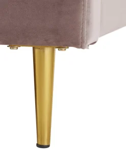 Letto Matrimoniale Imbottito In Velluto Glamour