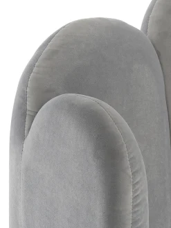 Letto Matrimoniale Imbottito In Velluto Glamour