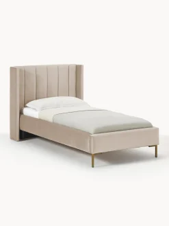 Letto Singolo In Velluto Dusk