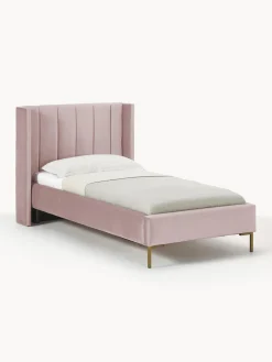 Letto Singolo In Velluto Dusk